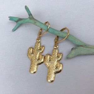 24k gold plated Sundance Charm Earrings